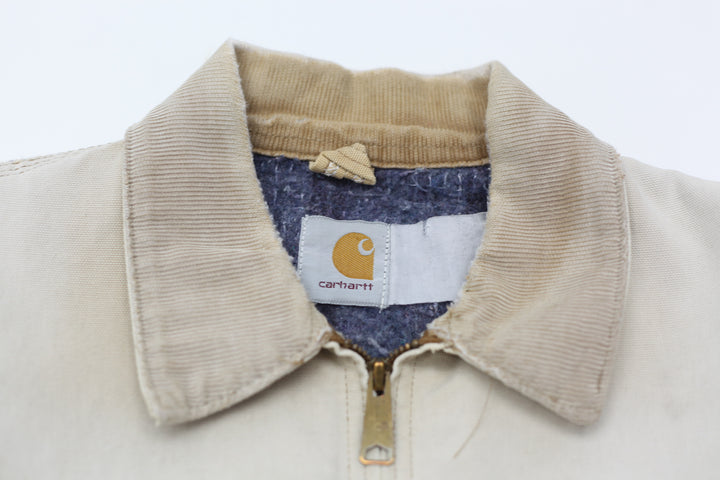 Vintage Carhartt Blanket Lined Detroit Jacket Distressed