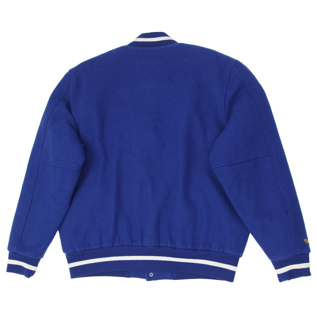 Vintage Mitchell & Ness The City Quilted Varsity Jacket
