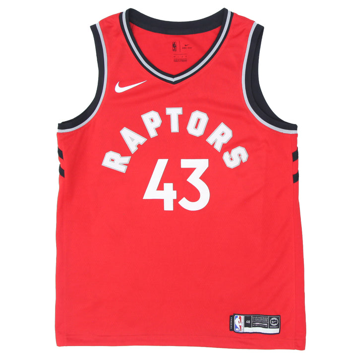 Mens NBA Nike Raptors #43 Siakam Basketball Jersey