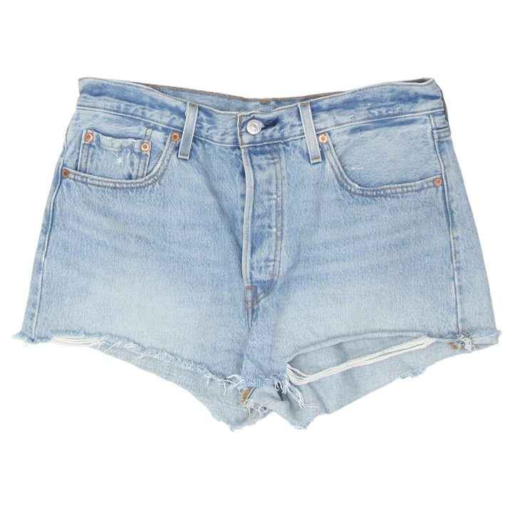 Ladies Levi Strauss 501 Button Fly  Denim Shorts