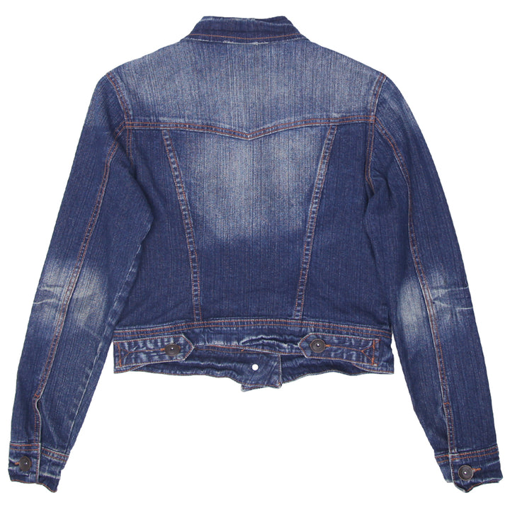 Y2K Bongo Stretch Full Zip Denim Jacket