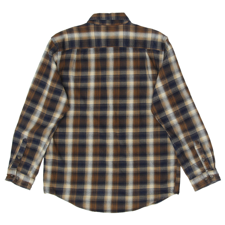 Mens Carhartt Original Fit Flannel Long Sleeve Shirt