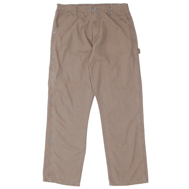 Mens Wrangler Carpenter Pants Brown