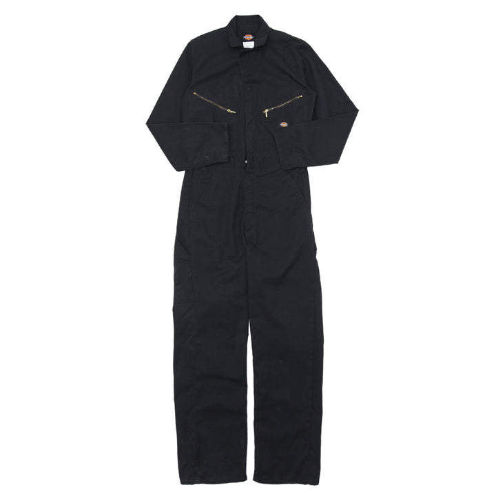 Mens Dickies Long Sleeve Black Coveralls