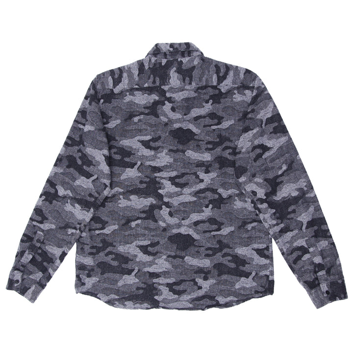 Mens OVO Camouflage Button Down Shirt