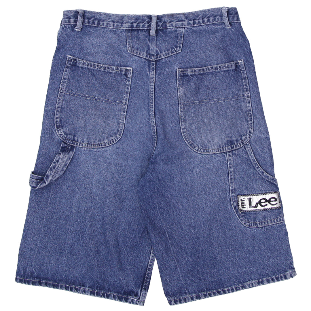 Mens Y2K Mr.Lee Carpenter Denim Shorts