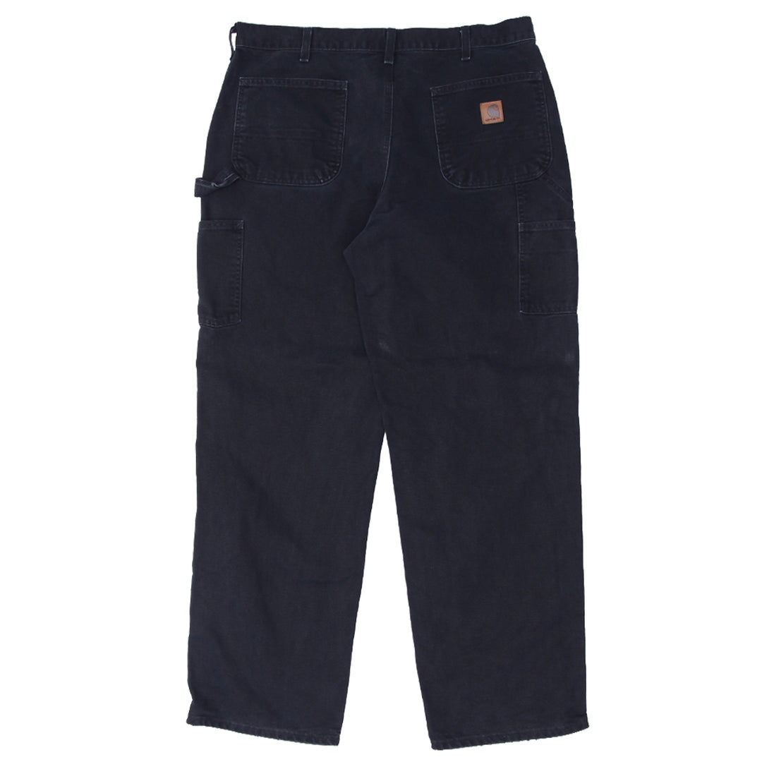 Mens Carhartt B11-BLK Original Dungaree Fit Carpenter Work Pants