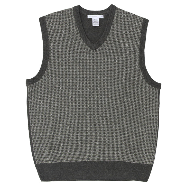 Mens Geoffrey Beene V-Neck Sweater Vest