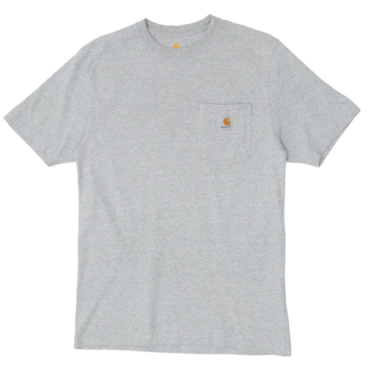 Mens Carhartt Original Fit Pocket T-Shirt Gray