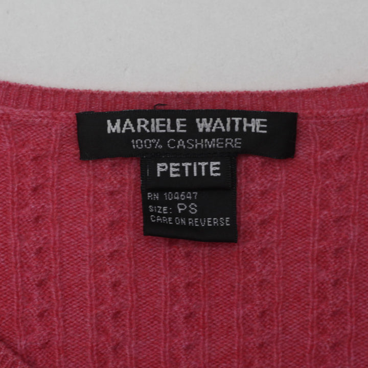 Ladies Mariele Waithe 100 % Cashmere V-Neck Sweater