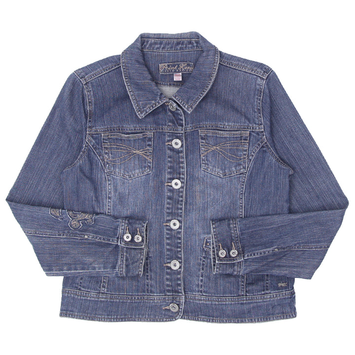 Y2K Point Zero Denim Jacket