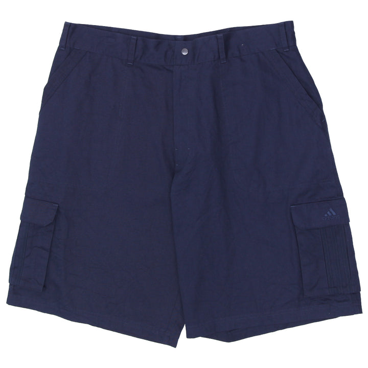 Mens Adidas Navy Cargo Shorts