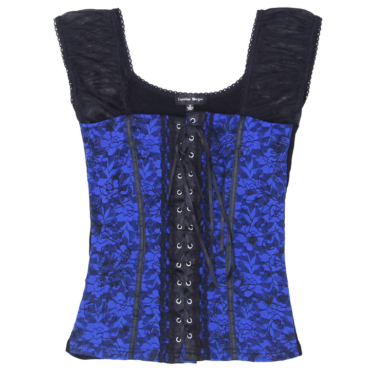 Y2K Caroline Morgan Mesh Corset