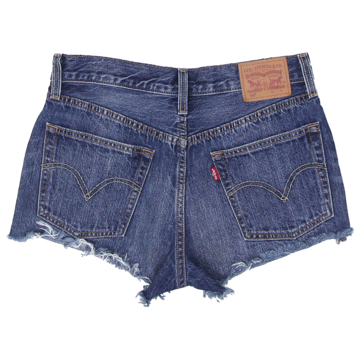 Ladies Levi Strauss 501 Button Fly Denim Shorts