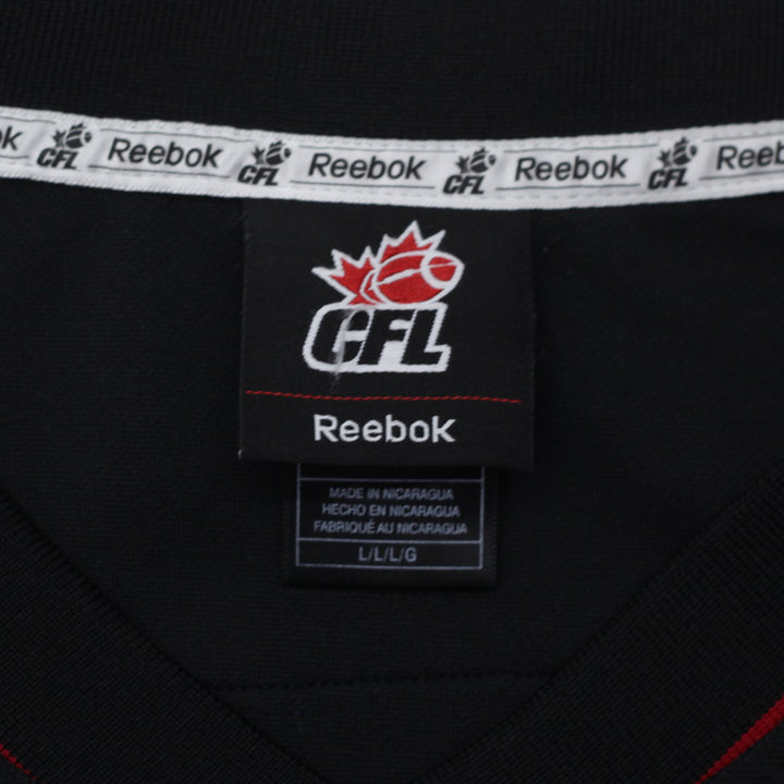 Mens Reebok CFL Ottawa Red Blacks Football Jersey