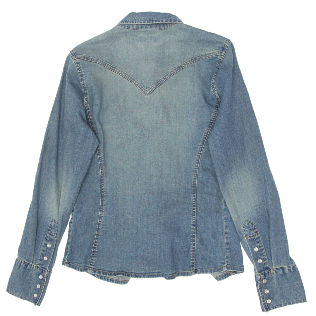 Ladies Levi Strauss Pearl Button Denim Jacket