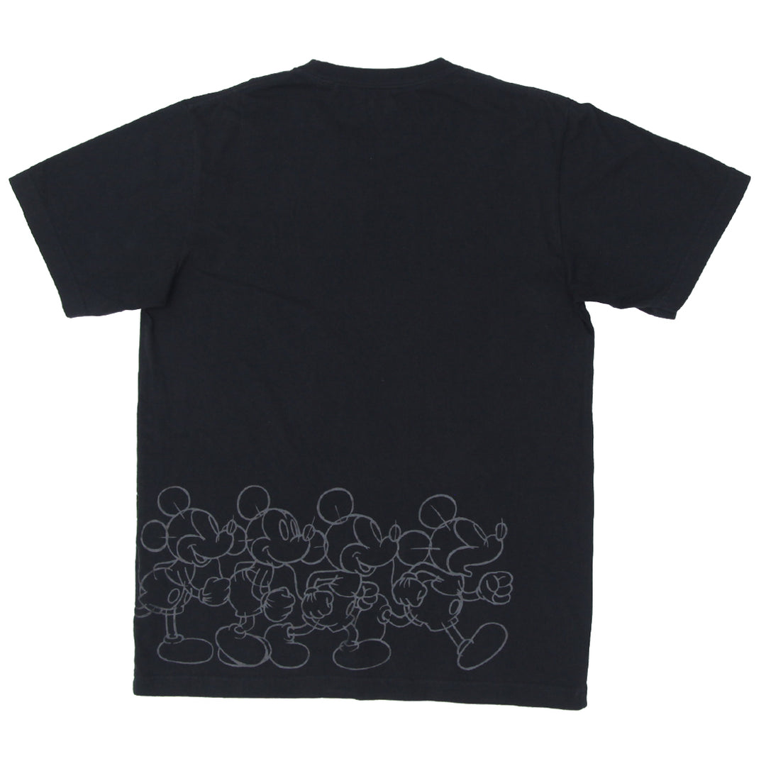 Mens Uniqlo Disney Black Short Sleeve T-Shirt