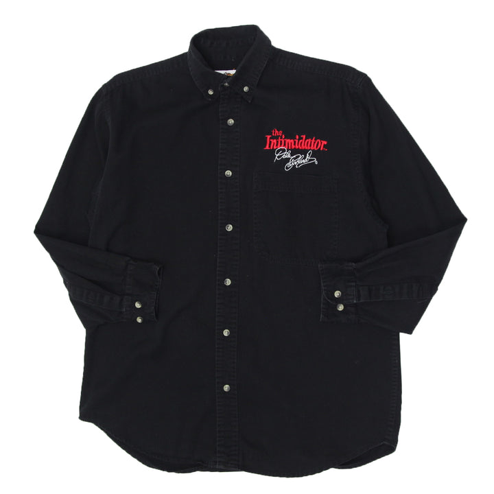 Mens Winner's Circle Dale Earnhardt The Intimidator Black Long Sleeve Shirt