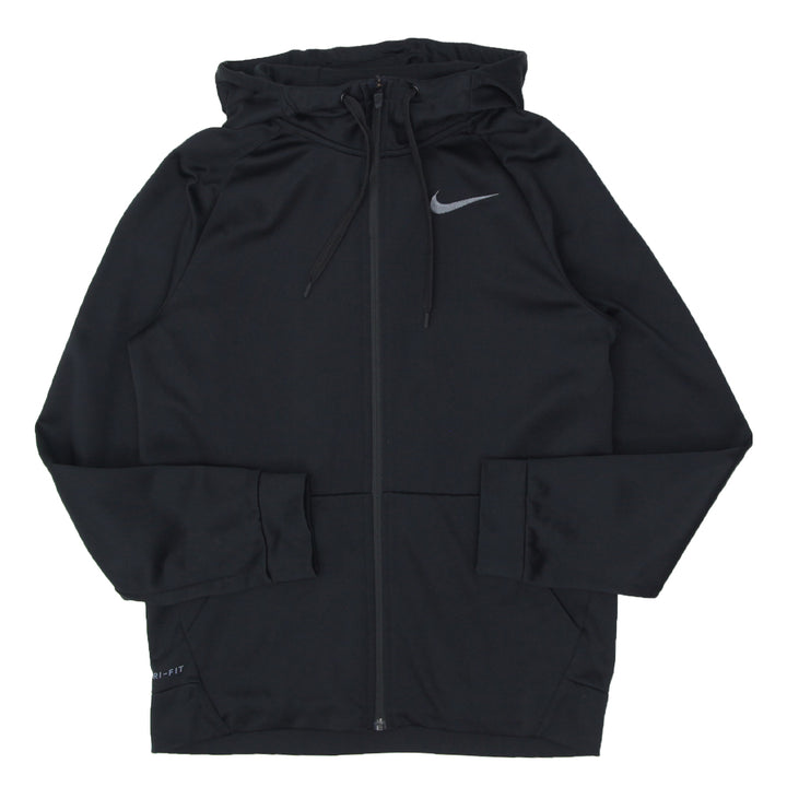 Mens Nike Swoosh Embroidered Full Zip Hoodie