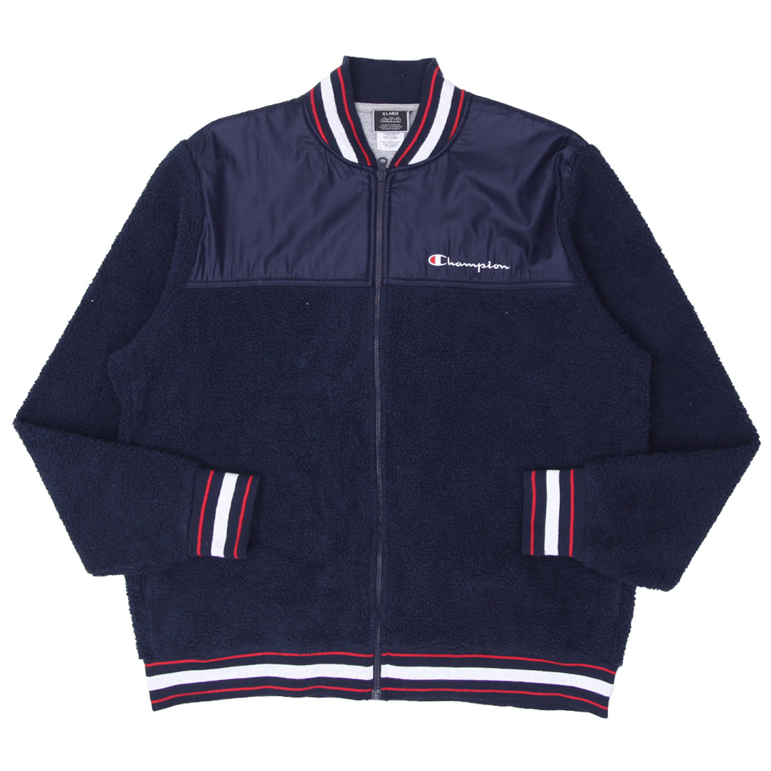 Champion sherpa fleece jacket best sale