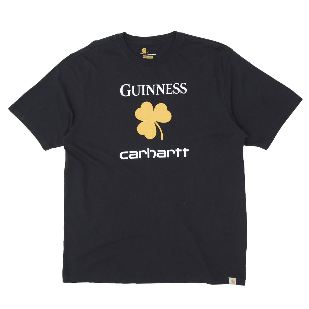 Mens Carhartt Original Fit Guiness T Shirt Fashion Rerun Vintage