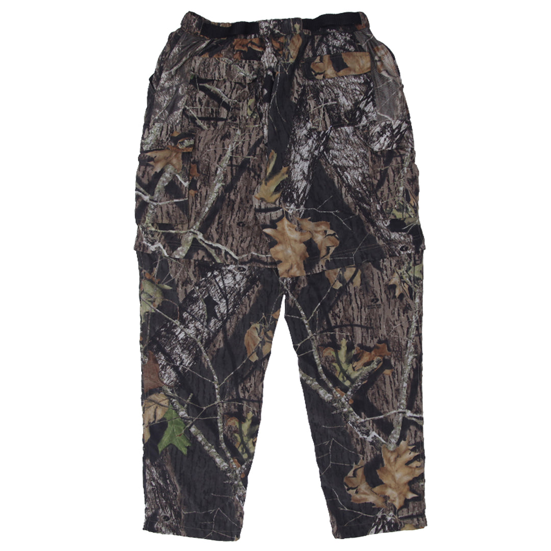 Mens Red Head Forest Camo Convertible Cargo Pants