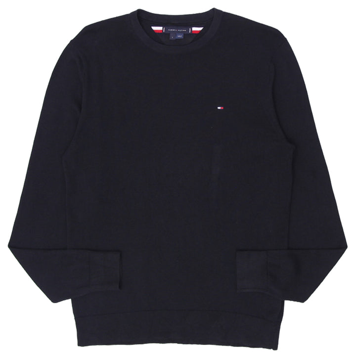 Mens Tommy Hilfiger Crewneck Black Sweater