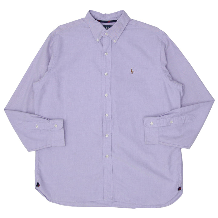 Mens Ralph Lauren Classic Fit Shirt Purple