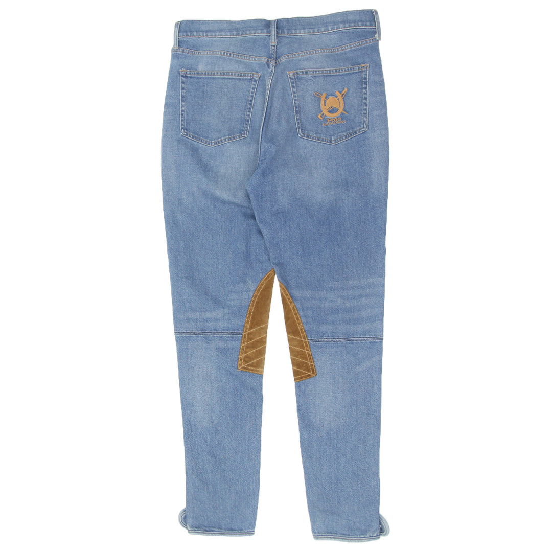 Ladies  Polo Ralph Lauren Patch Detail Skinny Jeans