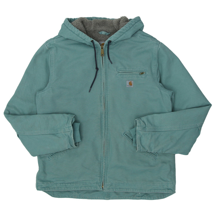 Ladies Carhartt Sherpa Fleece Lined Hooded Jacket