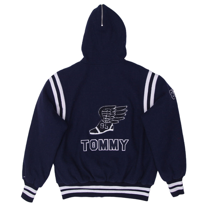 Mens Tommy Hilfiger New York Varsity Jacket Navy Blue