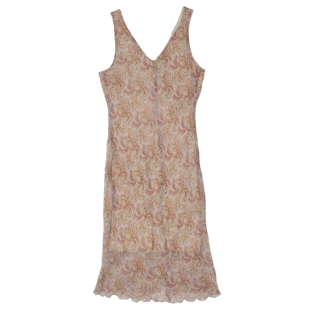 Y2K L'Equipe Floral Sleeveless Dress