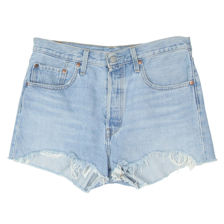 Ladies Levi Strauss 501 Button Fly  Denim Shorts