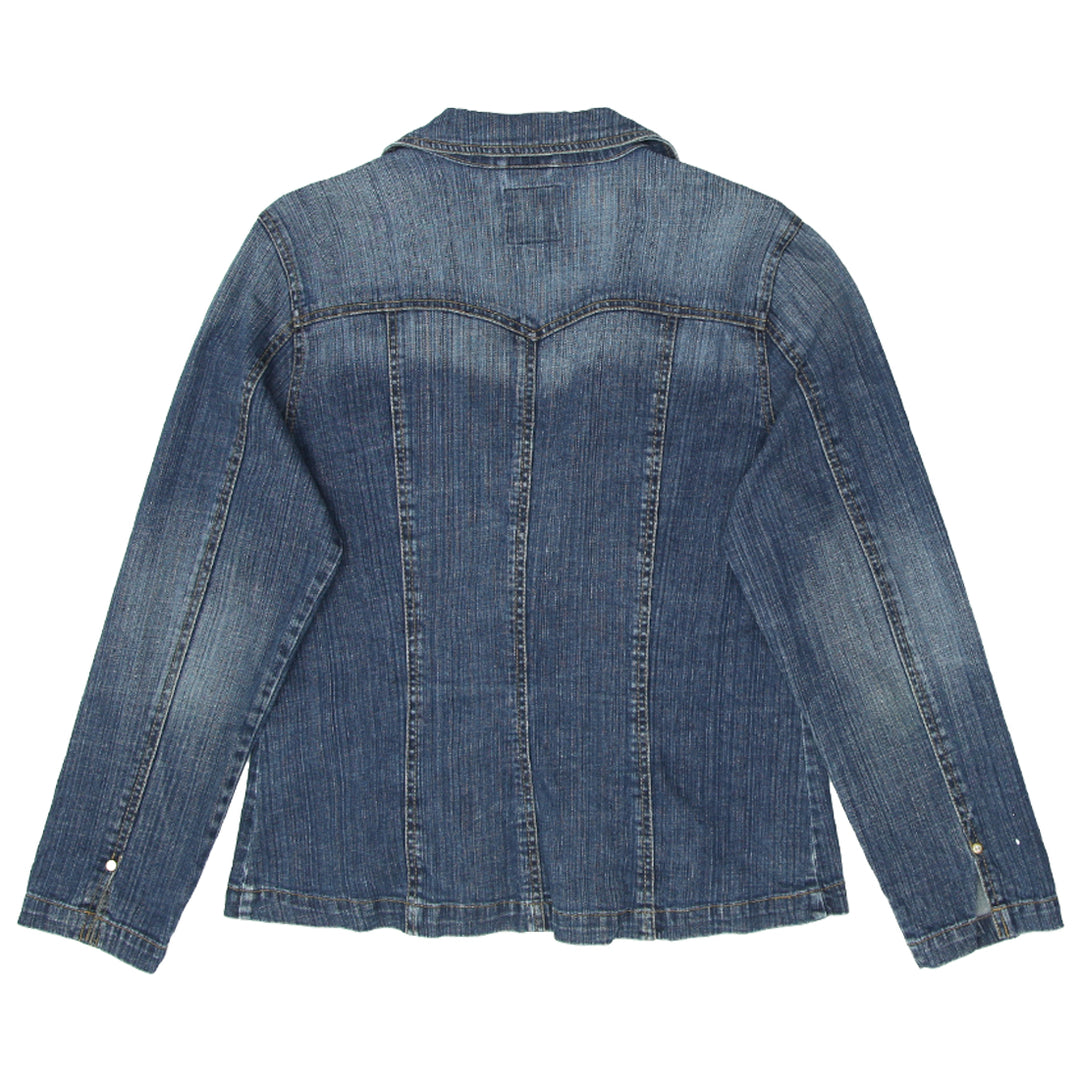 Y2K Gloria Vanderbilt Denim Blazer / Jacket