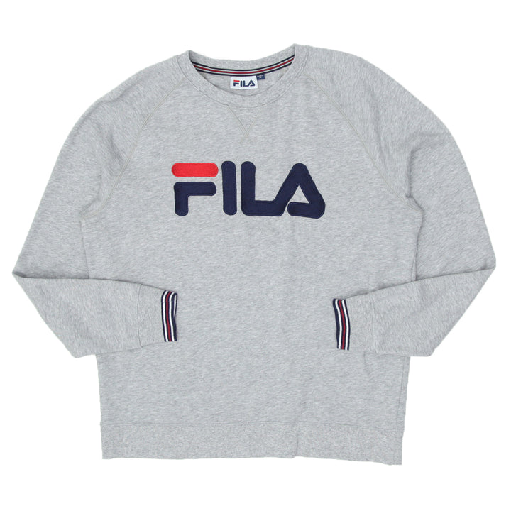 Mens FILA Gray Crewneck Sweatshirt