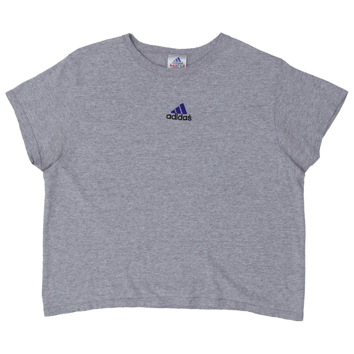 Ladies Adidas Embroidered Boxy T-Shirt