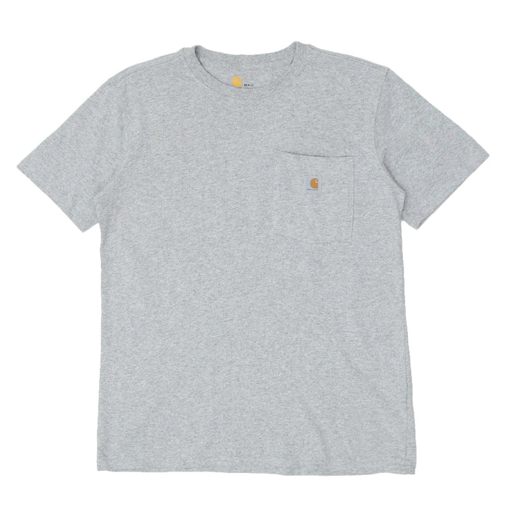 Ladies Carhartt Original Fit Gray Pocket T-Shirt