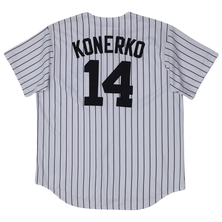 Vintage Majestic Chicago White Sox Konerko 14 Baseball Jersey Made In USA XL