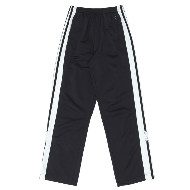 Boys Youth Adidas Black & White Tearaway Track Pants