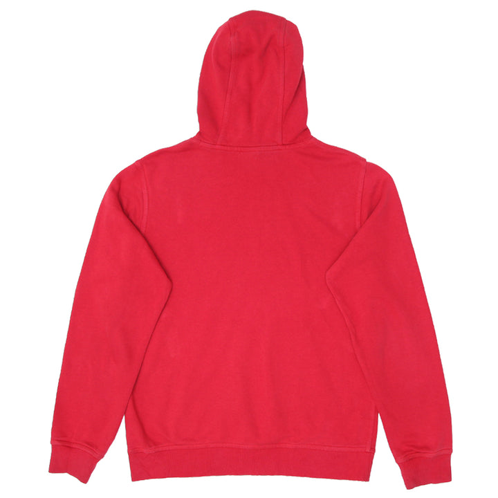 Mens Nike Swoosh Embroidered Pullover Hoodie Red