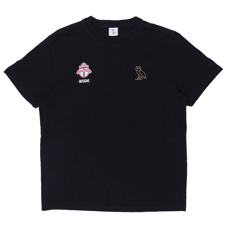 Mens OVO X Toronto FC Lorenzo Il Magnifico T-Shirt Black