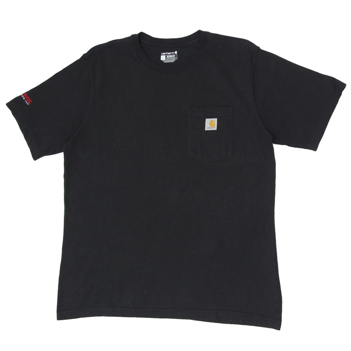 Mens Carhartt Relaxed Fit Black Pocket T-Shirt