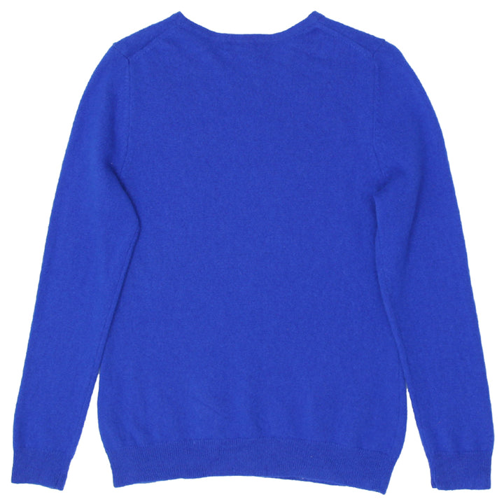 Ladies Charter Club 100% Cashmere Blue Sweater