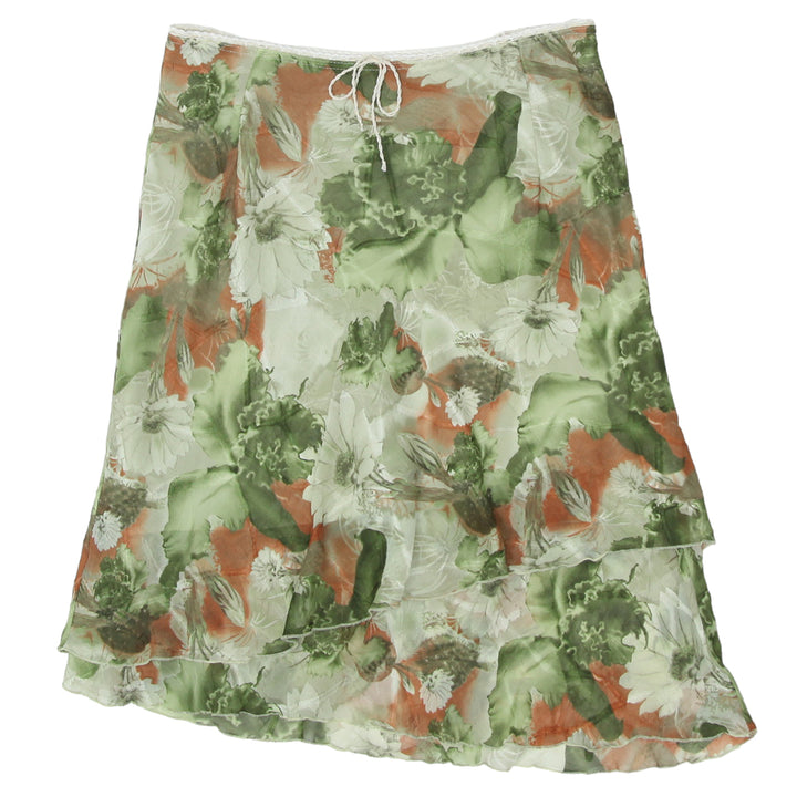 Y2K Floral Layered Skirt