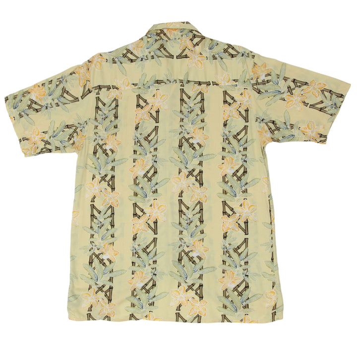 Mens Puritan Floral Hawaiian Shirt