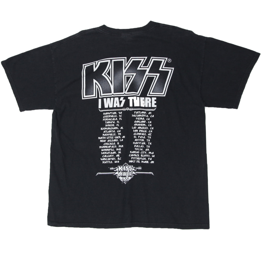 Mens Kiss Band I Was There Tour T-Shirt