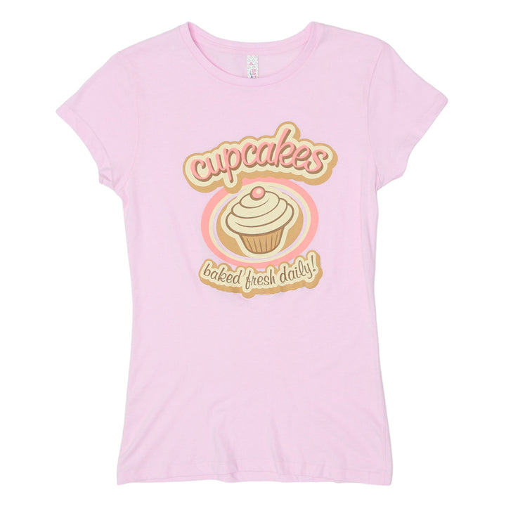 Ladies Alstyle Apparel & Activewear Cupcakes T-Shirt