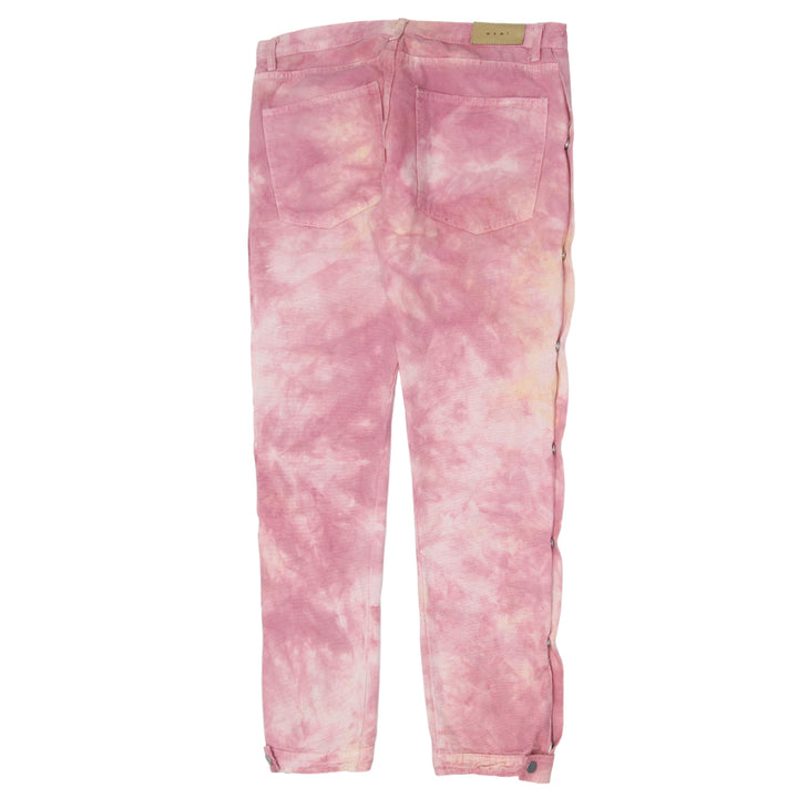 Mens Tie Dyed Double Knee Pants