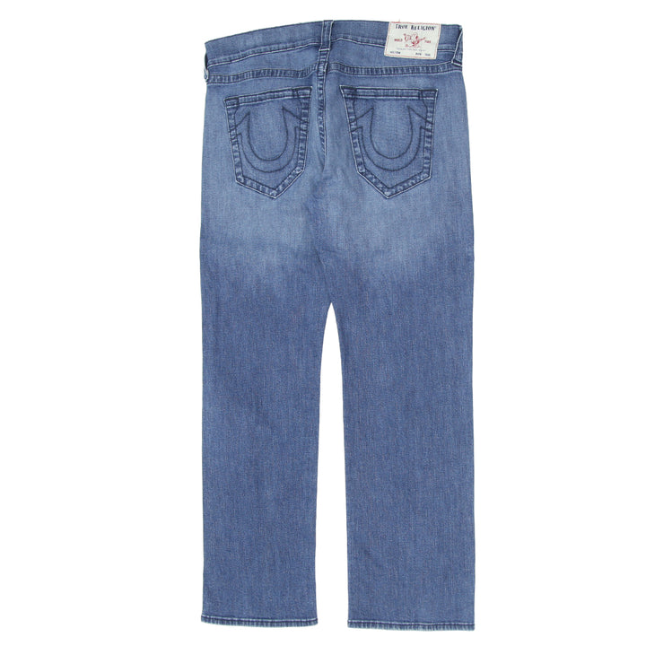 Y2K Mens True Religion Ricky Relaxed Straight Jeans