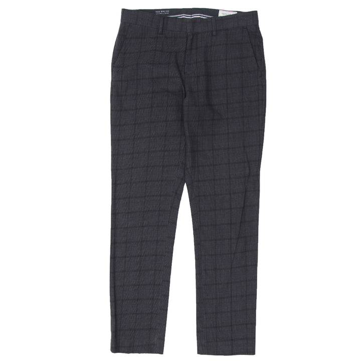 Mens Frank & Oak Plaid Tailored Slim Fit Pants